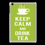 Coque iPadMini Keep Calm Drink Tea Vert pomme
