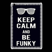 Coque iPadMini Keep Calm Funky Noir