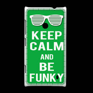 Coque Nokia Lumia 520 Keep Calm Funky Vert