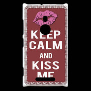 Coque Nokia Lumia 925 Keep calm Girl Brique