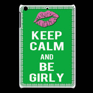 Coque iPadMini Keep Calm Girly Vert