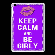 Coque iPadMini Keep Calm Girly Violet