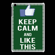 Coque iPadMini Keep Calm Like This Vert
