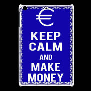 Coque iPadMini Keep Calm Make money Bleu
