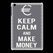 Coque iPadMini Keep Calm Make money Gris