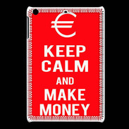 Coque iPadMini Keep Calm Make money Rouge