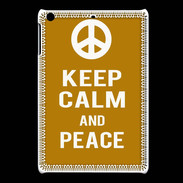 Coque iPadMini Keep Calm Peace Orange