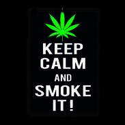 Coque iPadMini Keep Calm Smoke Noir
