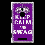 Coque Nokia Lumia 925 Keep Calm Swag Violet