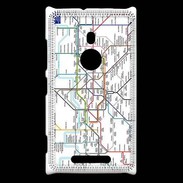Coque Nokia Lumia 925 Plan de métro de Londres