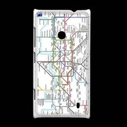 Coque Nokia Lumia 520 Plan de métro de Londres