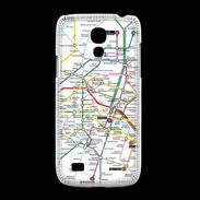 Coque Samsung Galaxy S4mini Plan de métro de Paris