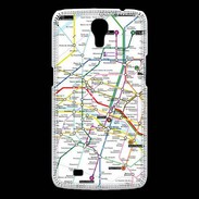 Coque Samsung Galaxy Mega Plan de métro de Paris