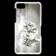 Coque Blackberry Z10 Chevaux blancs