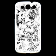 Coque Samsung Galaxy S3 Design Fleur Tribal