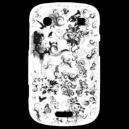 Coque Blackberry Bold 9900 Design Fleur Tribal
