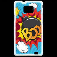 Coque Samsung Galaxy S2 Comics Boom