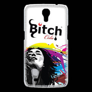 Coque Samsung Galaxy Mega Bitch cola et fille