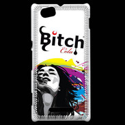 Coque Sony Xperia M Bitch cola et fille