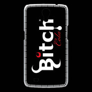 Coque Samsung Galaxy Mega Bitch Cola fond noir