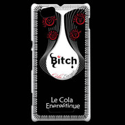 Coque Sony Xperia M Bitch Cola goutte