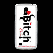 Coque Samsung Galaxy S4mini I love Bitch Cola