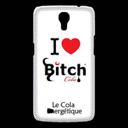 Coque Samsung Galaxy Mega I love Bitch Cola 2