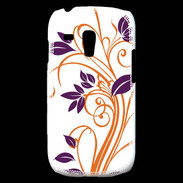 Coque Samsung Galaxy S3 Mini motif flora violet