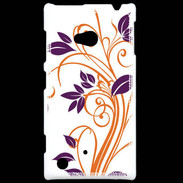 Coque Nokia Lumia 720 motif flora violet