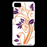Coque Blackberry Z10 motif flora violet