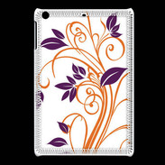 Coque iPadMini motif flora violet