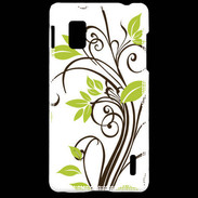 Coque LG Optimus G motif floral 1