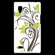 Coque LG Optimus L9 motif floral 1