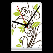 Pendule de bureau motif floral 1
