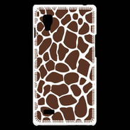 Coque LG Optimus L9 motif girafe 2