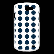 Coque Samsung Galaxy Express pois bleu marine