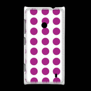 Coque Nokia Lumia 520 pois framboise