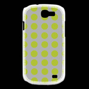Coque Samsung Galaxy Express pois gris & vert