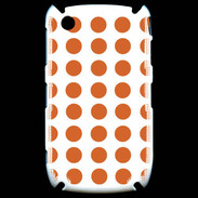 Coque Blackberry 8520 pois orange
