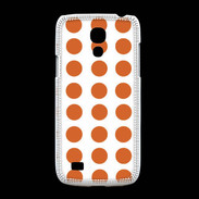 Coque Samsung Galaxy S4mini pois orange