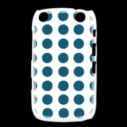 Coque Blackberry Curve 9320 pois turquoise