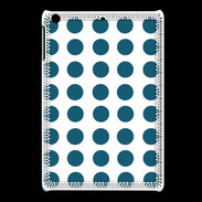 Coque iPadMini pois turquoise