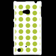 Coque Nokia Lumia 720 pois vert clair