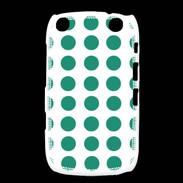 Coque Blackberry Curve 9320 pois vert d'eau