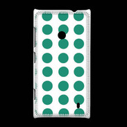 Coque Nokia Lumia 520 pois vert d'eau