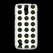 Coque Samsung Galaxy S4mini pois vert foncé