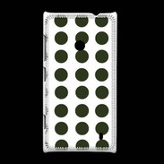 Coque Nokia Lumia 520 pois vert foncé