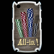 Coque Blackberry 8520 Poker all in