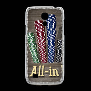 Coque Samsung Galaxy S4mini Poker all in
