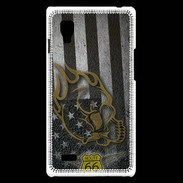Coque LG Optimus L9 route 66 crane